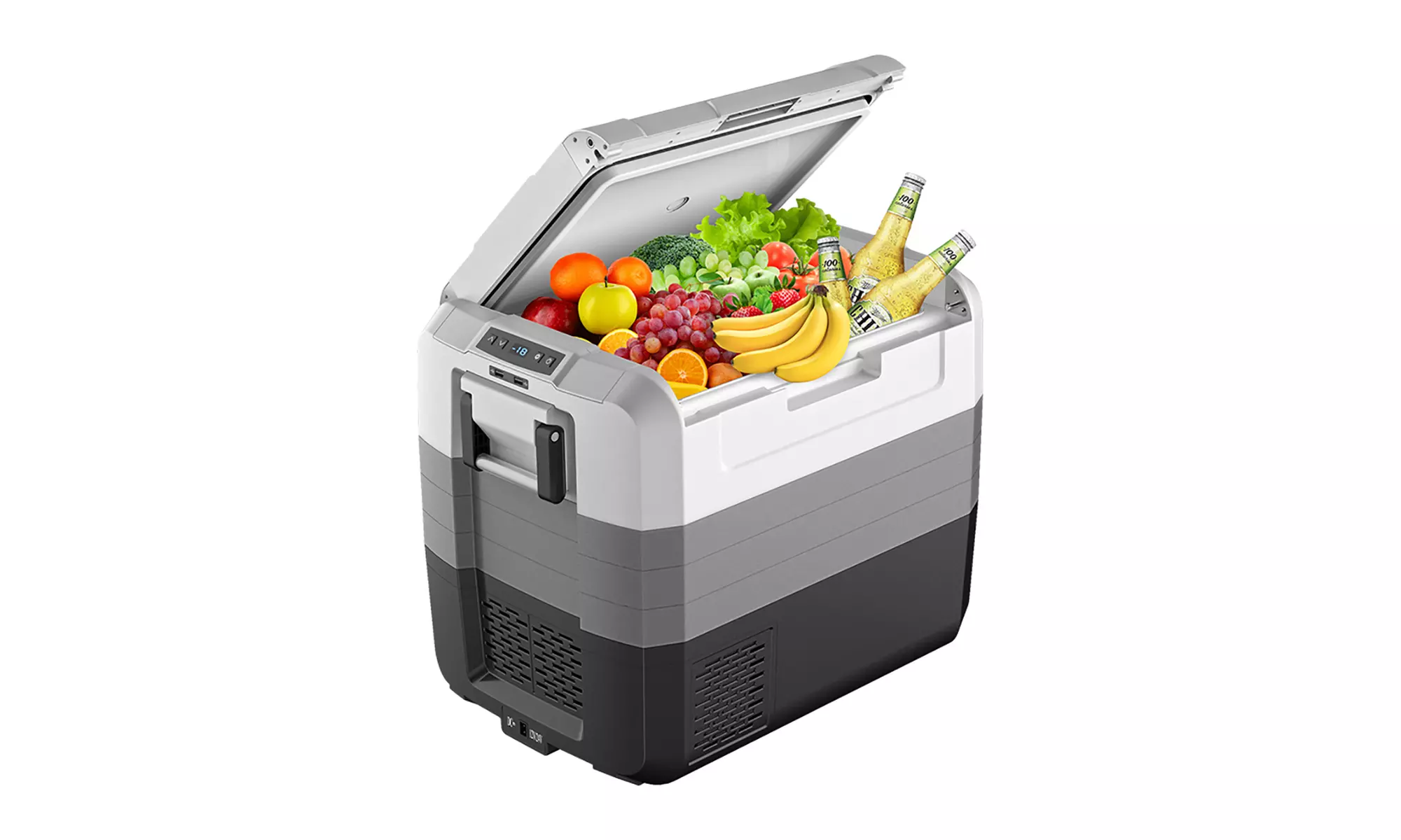 Costway 70 Quart Portable Electric Car Cooler Refrigerator Compressor Freezer - Primary Image