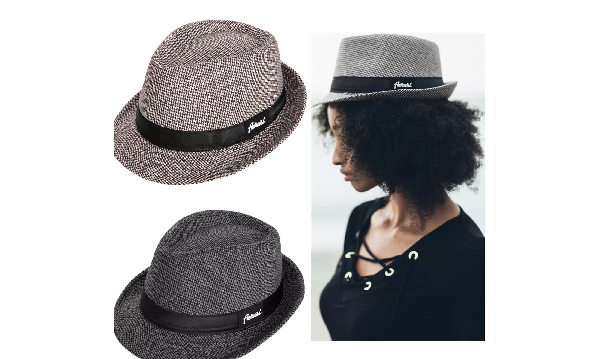 Women Fedora Straw Hats - Primary Image