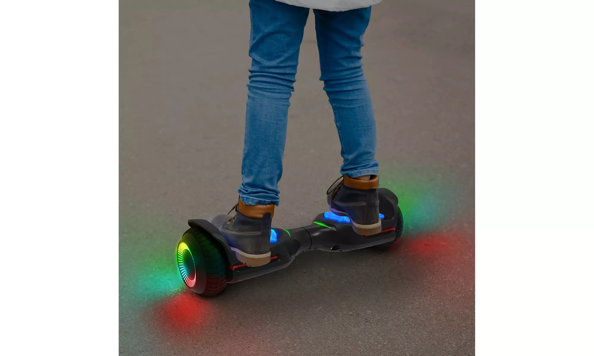 Voyager Hover Glow Hoverboard with Color Changing Wheels and Footpad - Second Medium