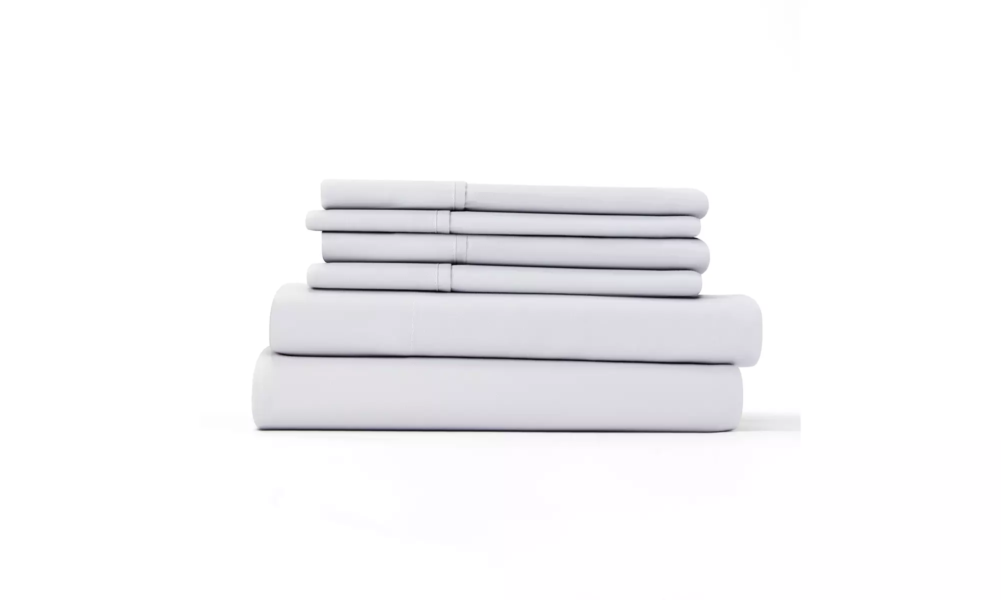 Merit Linens 6-Piece Luxury Wrinkle Free Hotel Bed Sheet Set