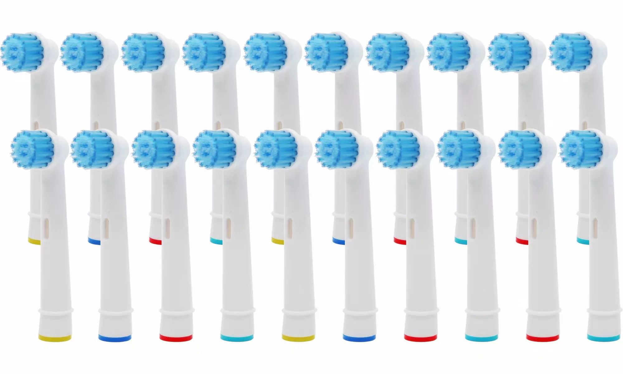Replacement Electric Toothbrush Brush Heads Fit for Oral-b Precision Clean - Second Medium