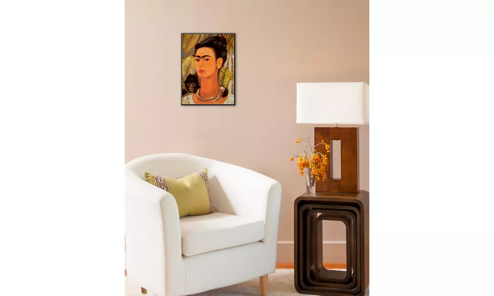 Self-Portrait with Monkey, 1938 by Frida Kahlo - Second Medium