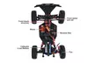 40KM/h High Speed 1:12 4WD RC Cars, 2.4Gh Electric RC Buggy Truck for Kids Adult - Second Medium