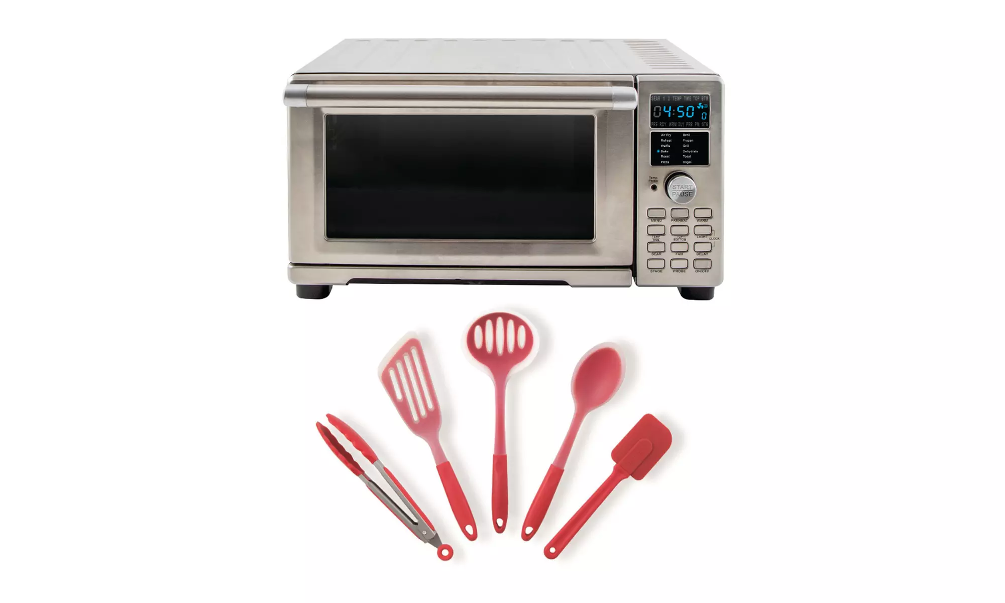 NuWave Bravo XL Air Fryer/Toaster Oven Bundle with 5 Piece Silicone Utensil Set - Primary Image