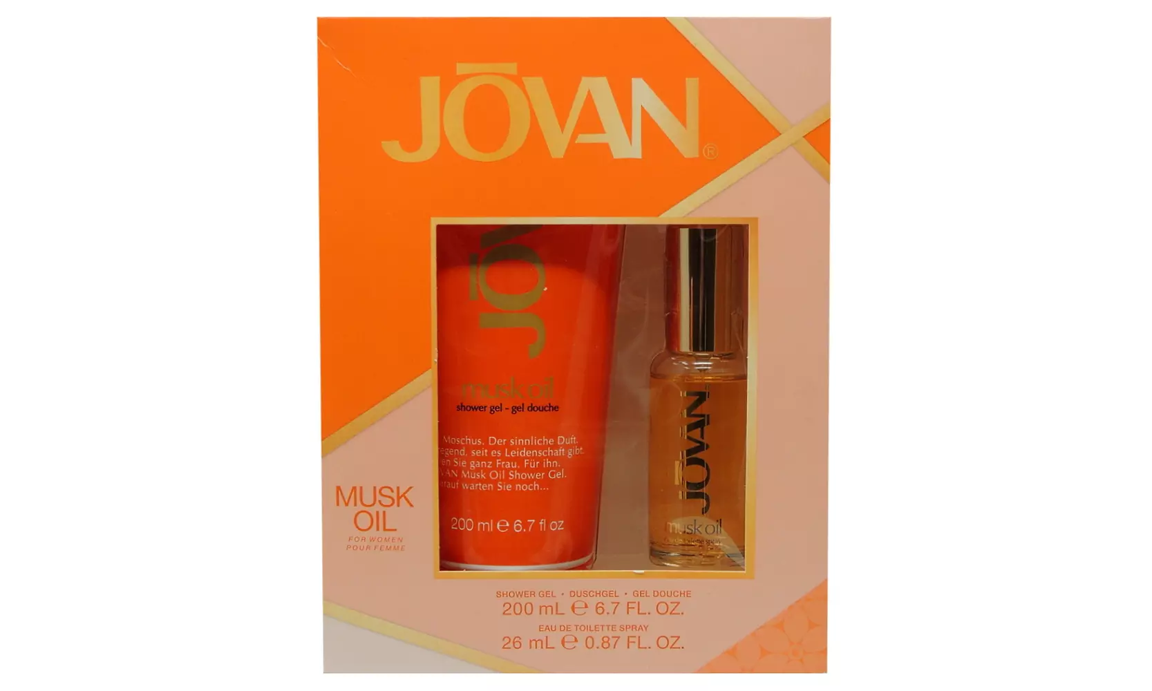 Coty Jovan Musk Oil 2PCS Eau de Toilette Set For Women  - Primary Image