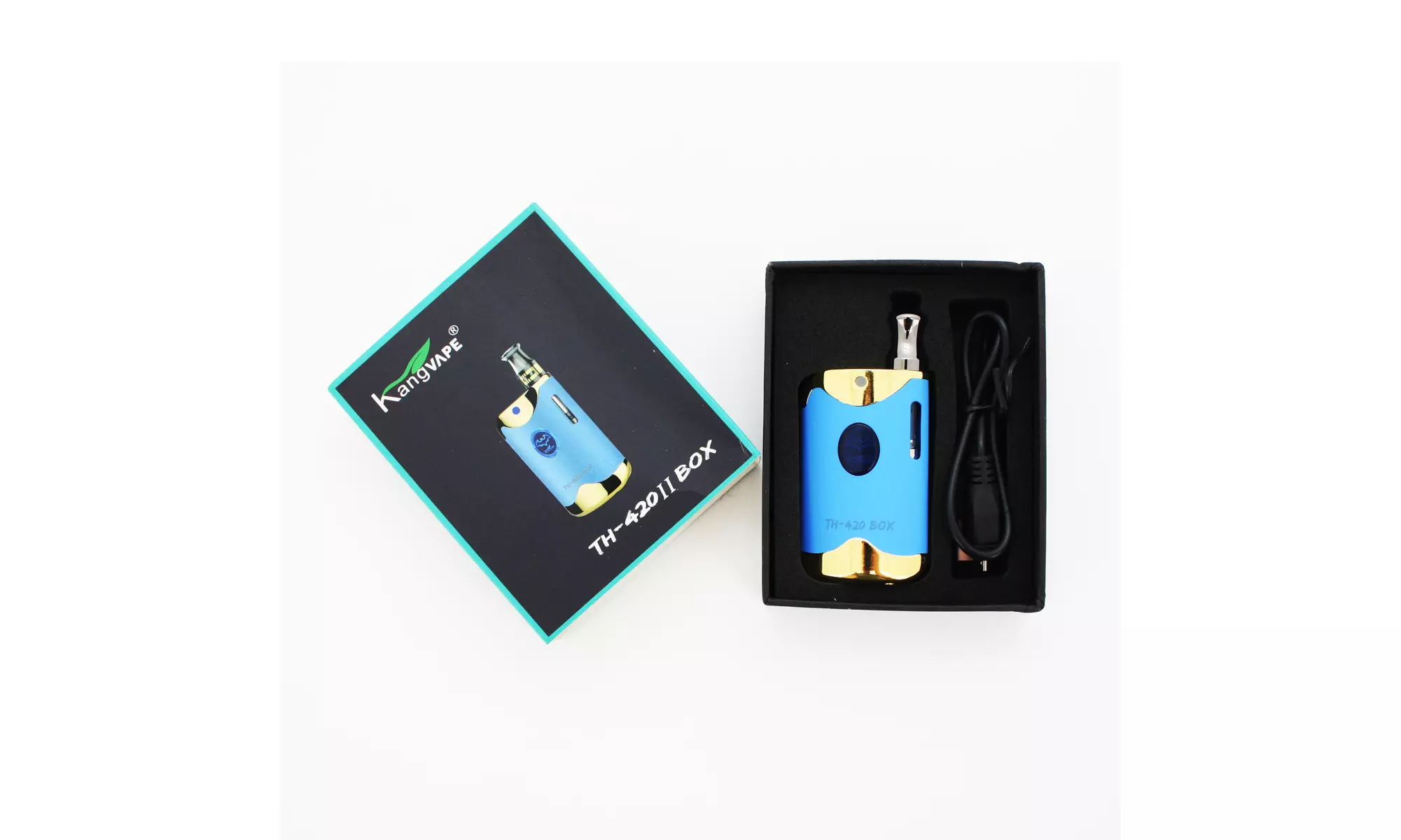 Vape Pen Battery Mod for Oil and CBD Cartridges by Kangvape TH420- II Box - Second Medium