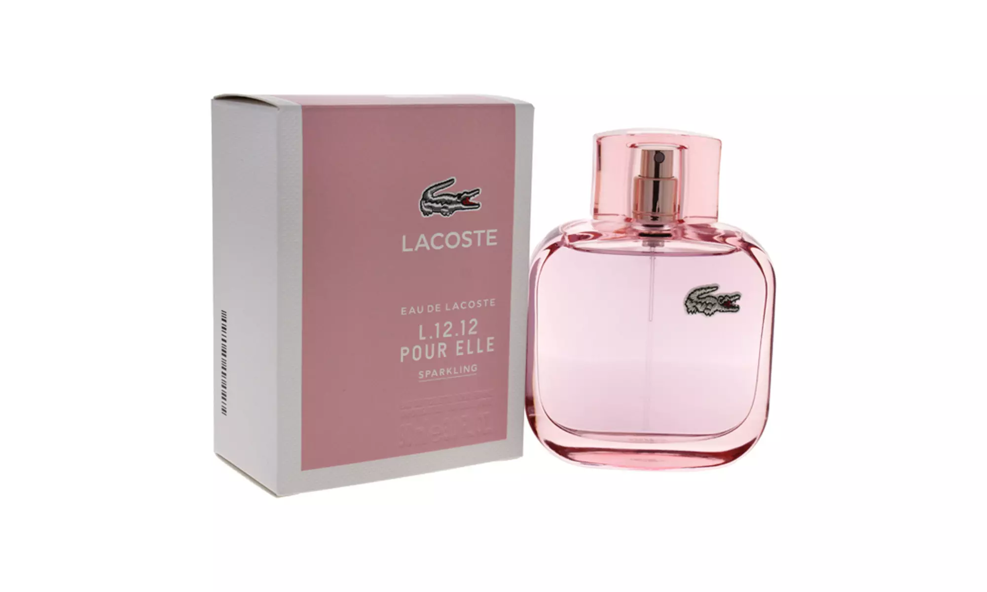 Lacoste Eau de Lacoste L.12.12 Pour Elle Sparkling by Lacoste for Women - 3 oz - Second Medium