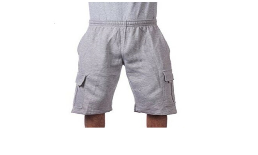 PRO CLUB CARGO FLEECE SHORTS MEN HEAVYWEIGHT JOGGER SWEATPANTS BIG AND TALL  | Groupon