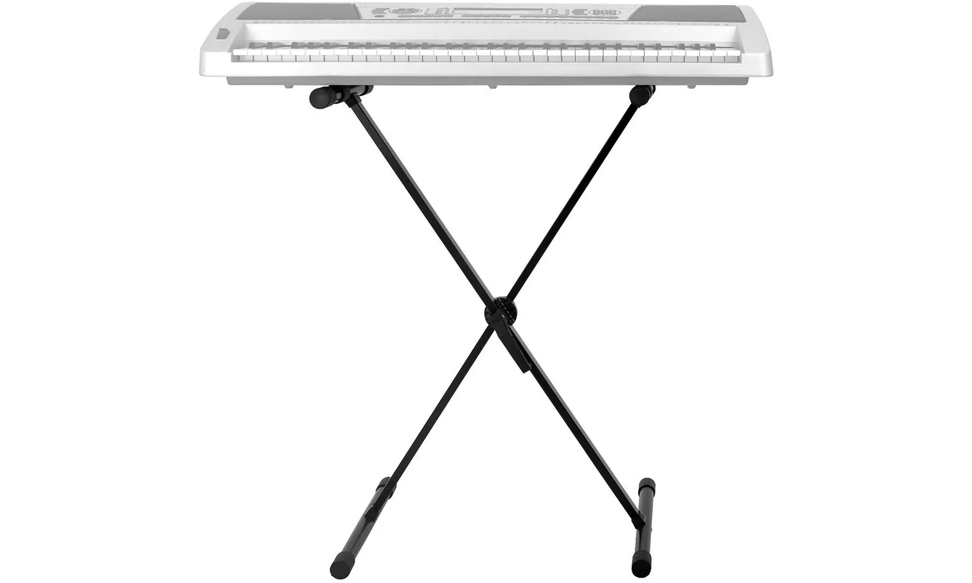 Knox Gear Adjustable Double X Keyboard Stand with Adjustable X Style Bench - Second Medium