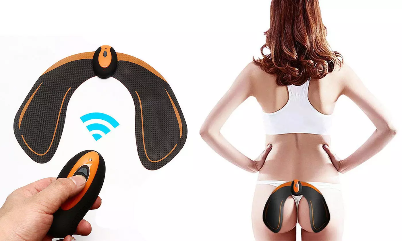 EMS Hip Trainer Elastic Firming Hip Muscle Lift Butt Rechargeable Massager - Primary Image