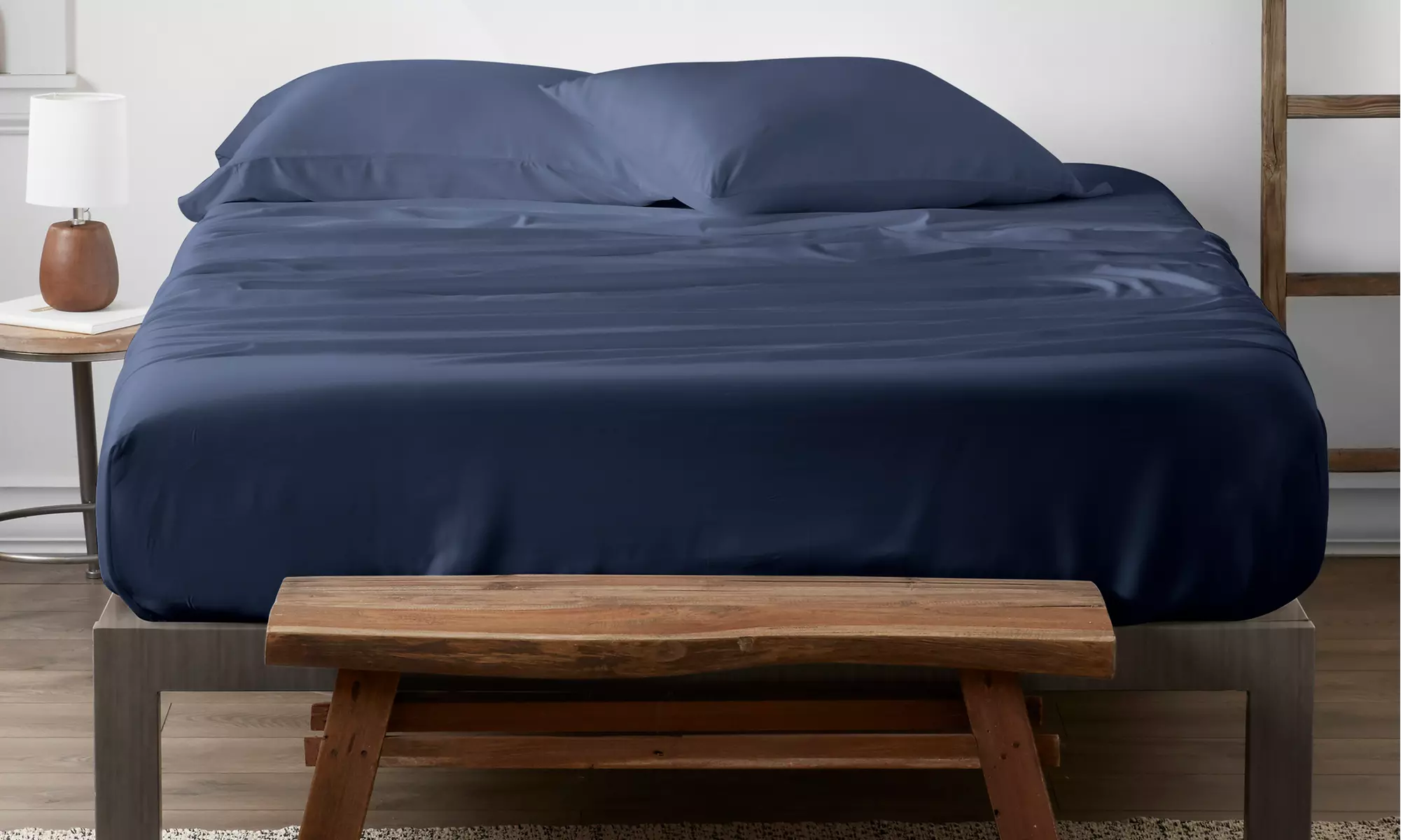 Merit Linens Premium Bamboo 4 Piece Luxury Bed Sheet Set