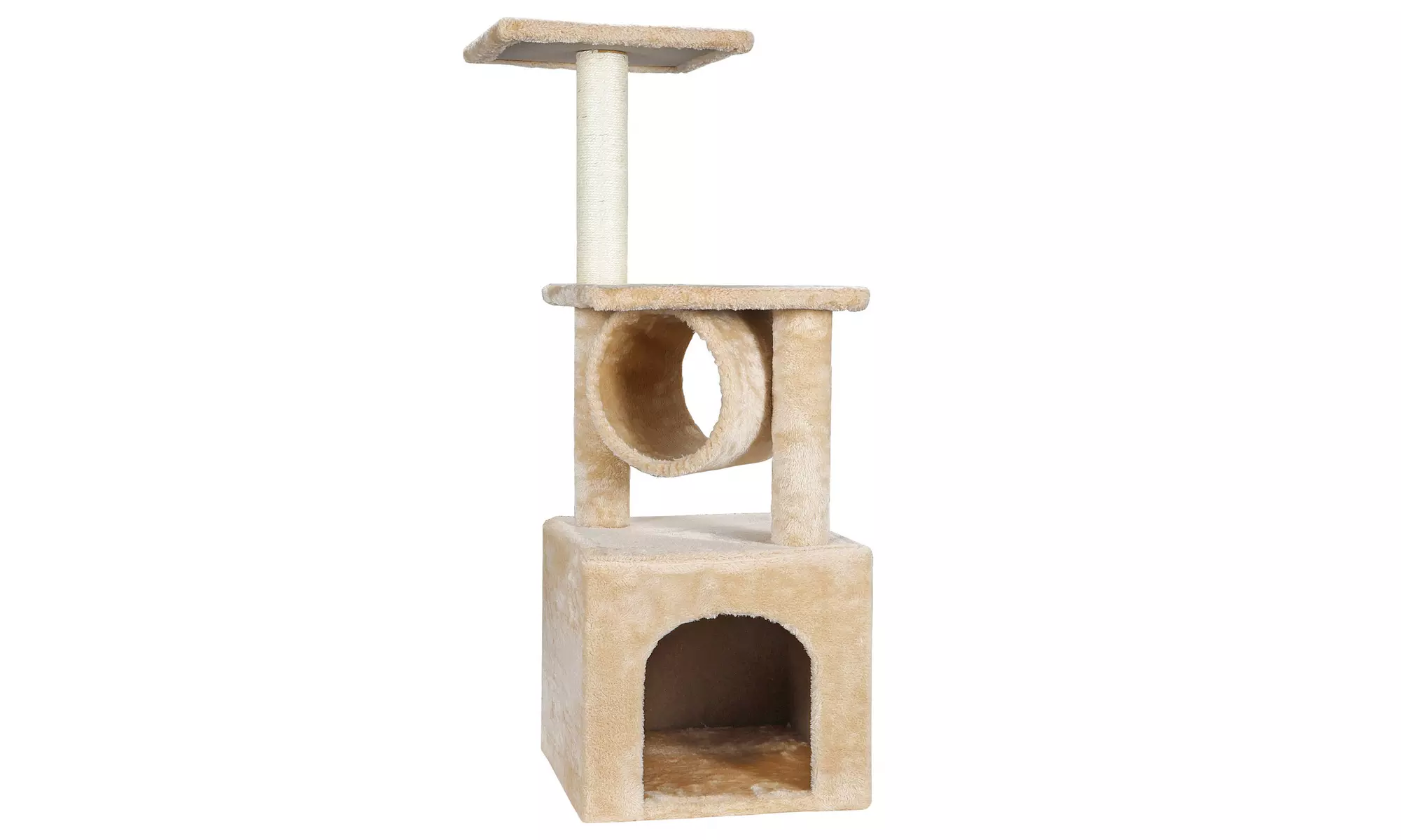 36 Inch Cat Tree Tower Activity Center Large Playing House Condo For Rest&Sleep - Second Medium