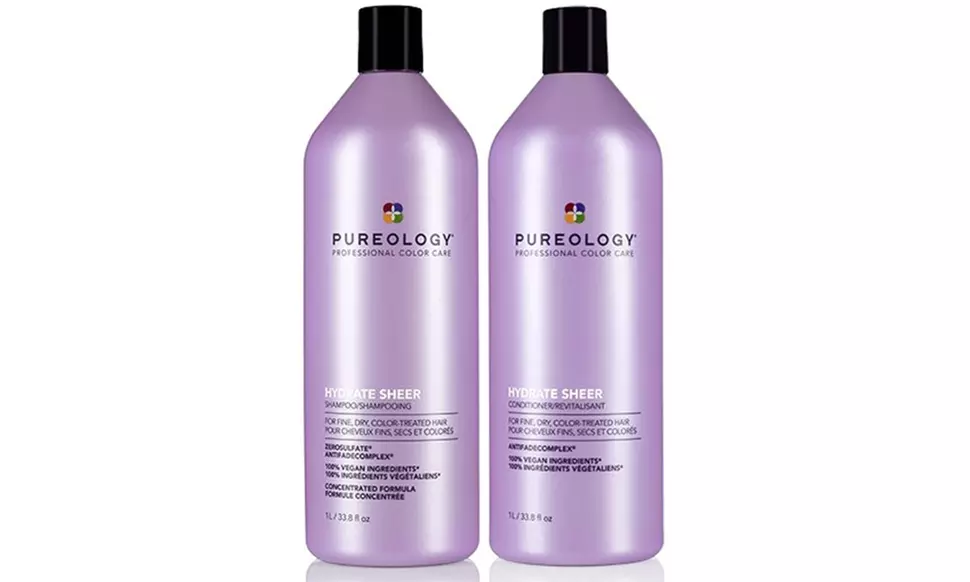 Pureology Hydrate Sheer Shampoo and Conditioner Liter Duo - Second Medium