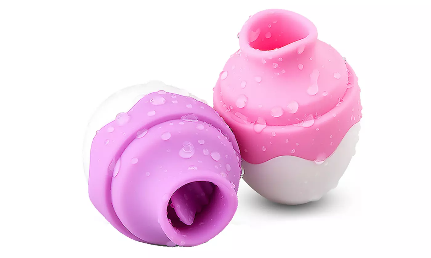 7 Speeds Clit Licking Vibrator Tongue Sucking G Spot Nipple Oral Sex Toy - Primary Image