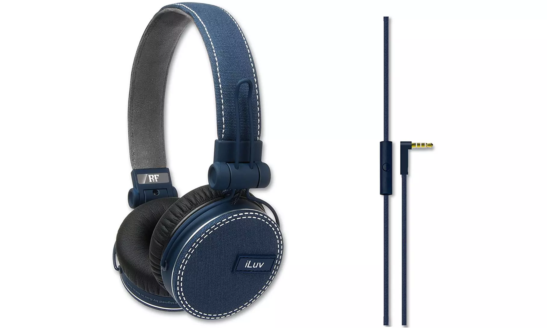 iLuv Rockefeller premium over ear HP Smartphone (Blue, Red or White) - Second Medium