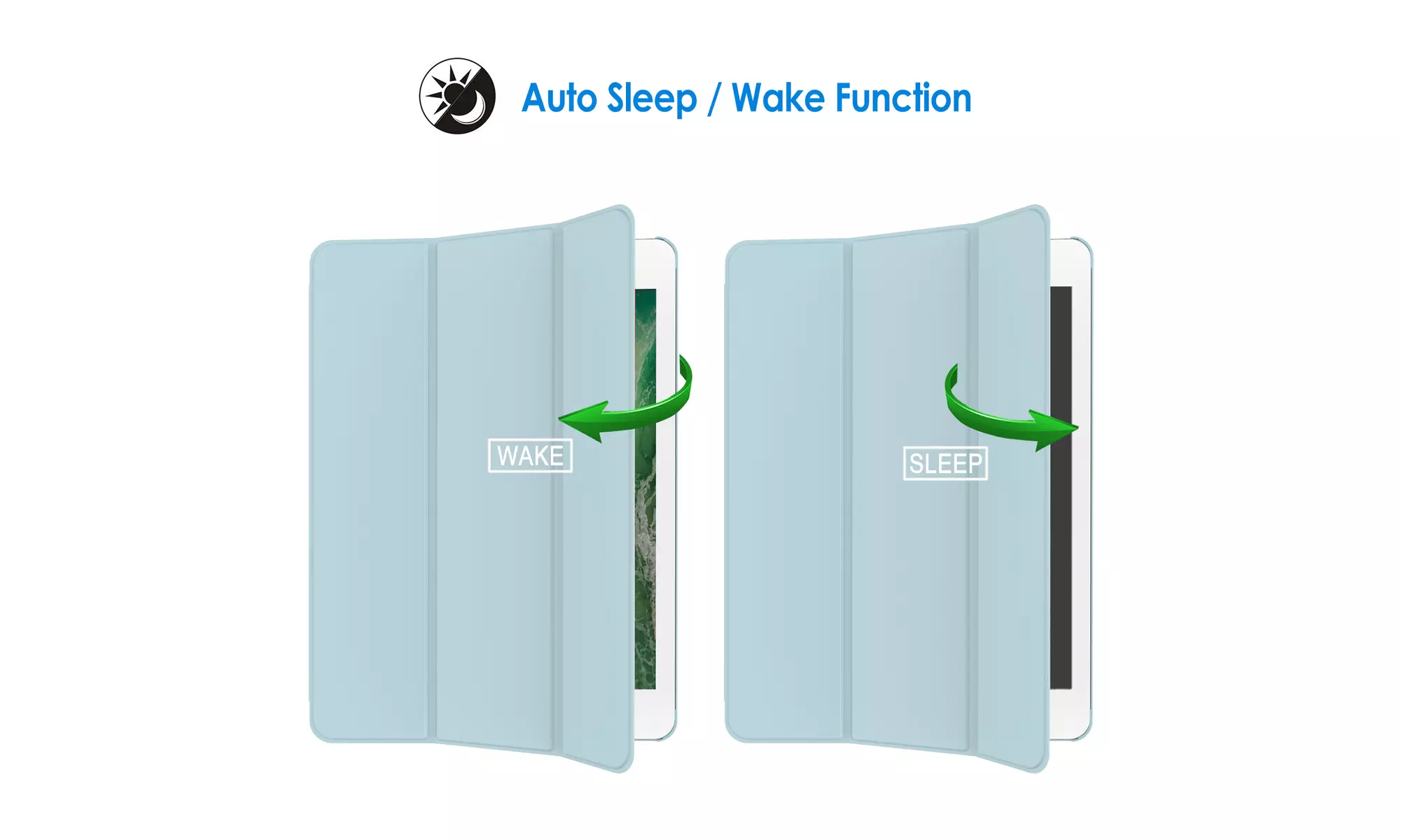 JETech Case for iPad Mini 4, Smart Cover with Auto Sleep/Wake