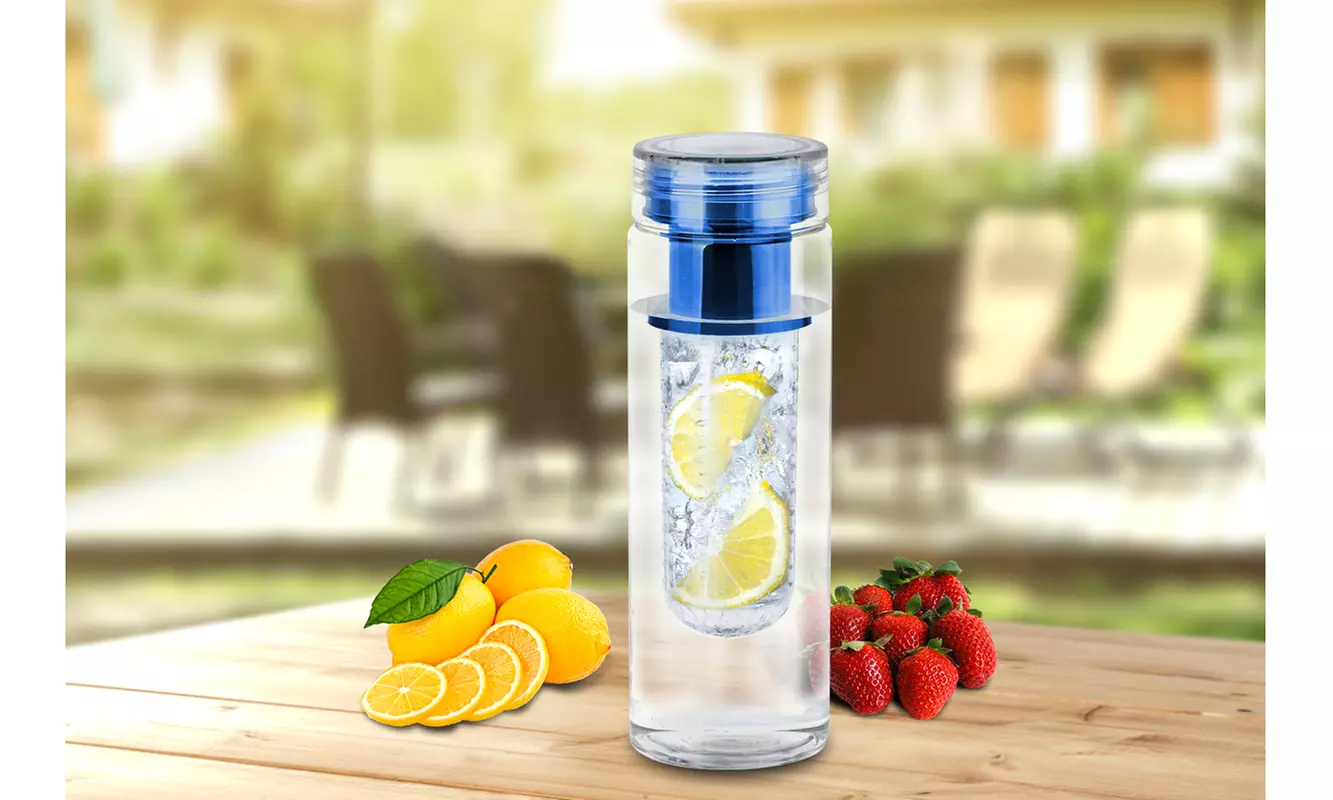 Clearance: InFuzeH20 Fruit-Infuser Water Bottles & Pitcher - Single or 2-Pack