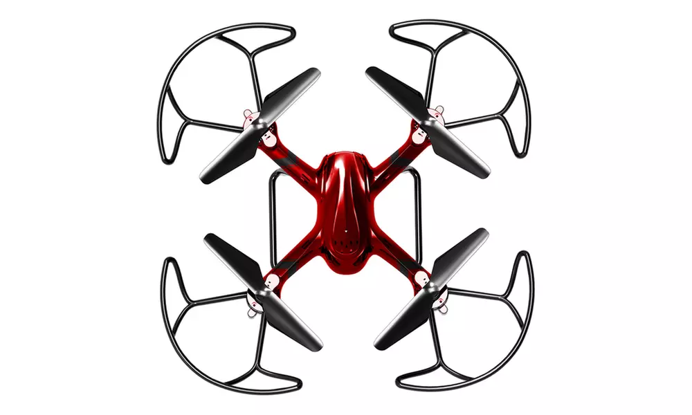 Alta Quadcopter RC Drone Sparrow with Camera 2.4GHz Remote Control - Red - Primary Image