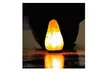 7 to 8 Inch Himalayan Salt Lamp Hand Carved - Second Medium