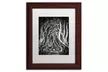 Philippe Sainte-Laudy 'Zig Zag Nation' Matted Wood Framed Art - Second Medium
