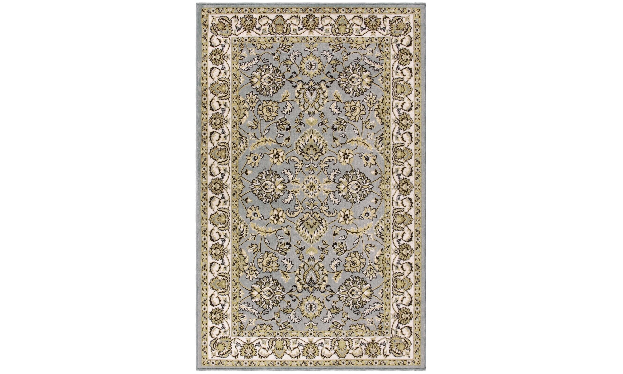 Superior Lille Traditional Floral Indoor Area Rug Or Runner Rug or Door Mat