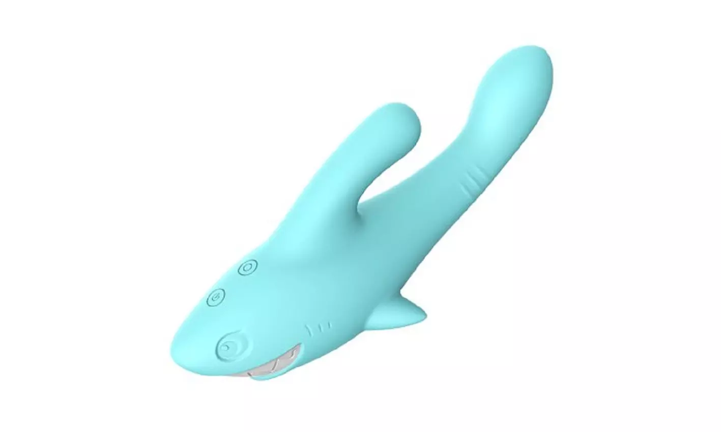 Poseidon Inflating Shark Vibrator - Primary Image