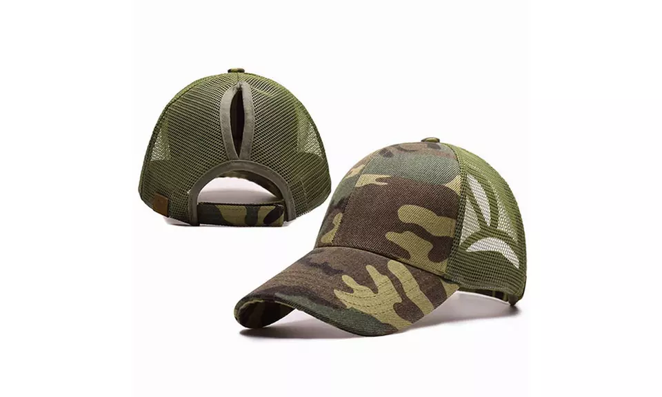 Ponytail Baseball Cap Hat