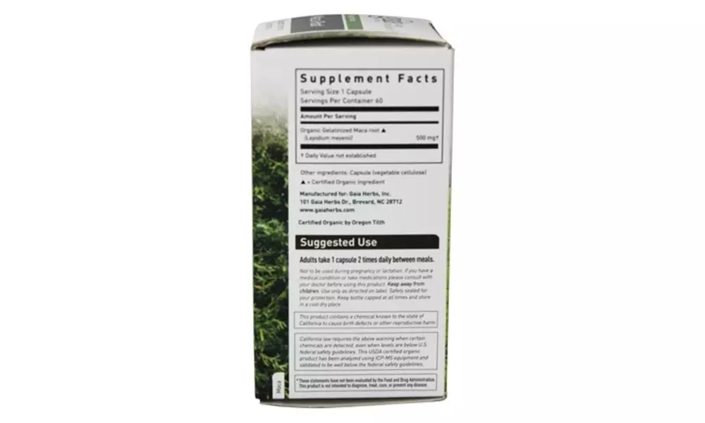 Gaia Herbs Maca Root  - Second Medium