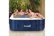6-Person Inflatable Hot Tub Portable Outdoor Spa Bubble Jet Leisure Massage Spa - Second Medium