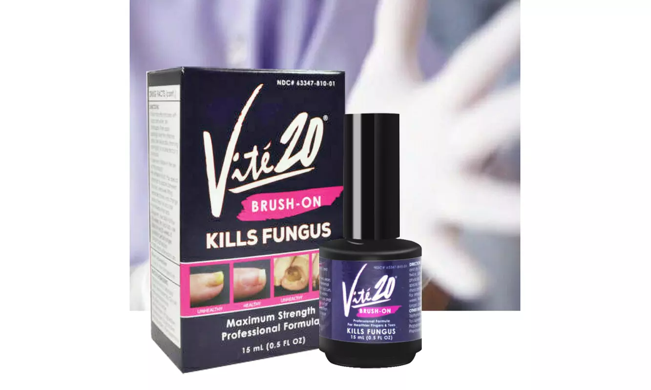 Vite20 Brush On Antifungal kill Hand and Feet Antifungal Kills Fungus 0.5oz/15ml - Primary Image