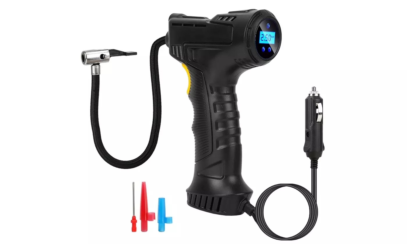 iMounTEK 12V DC 150PSI Tire Inflator with LCD Display & Auto Shut-Off