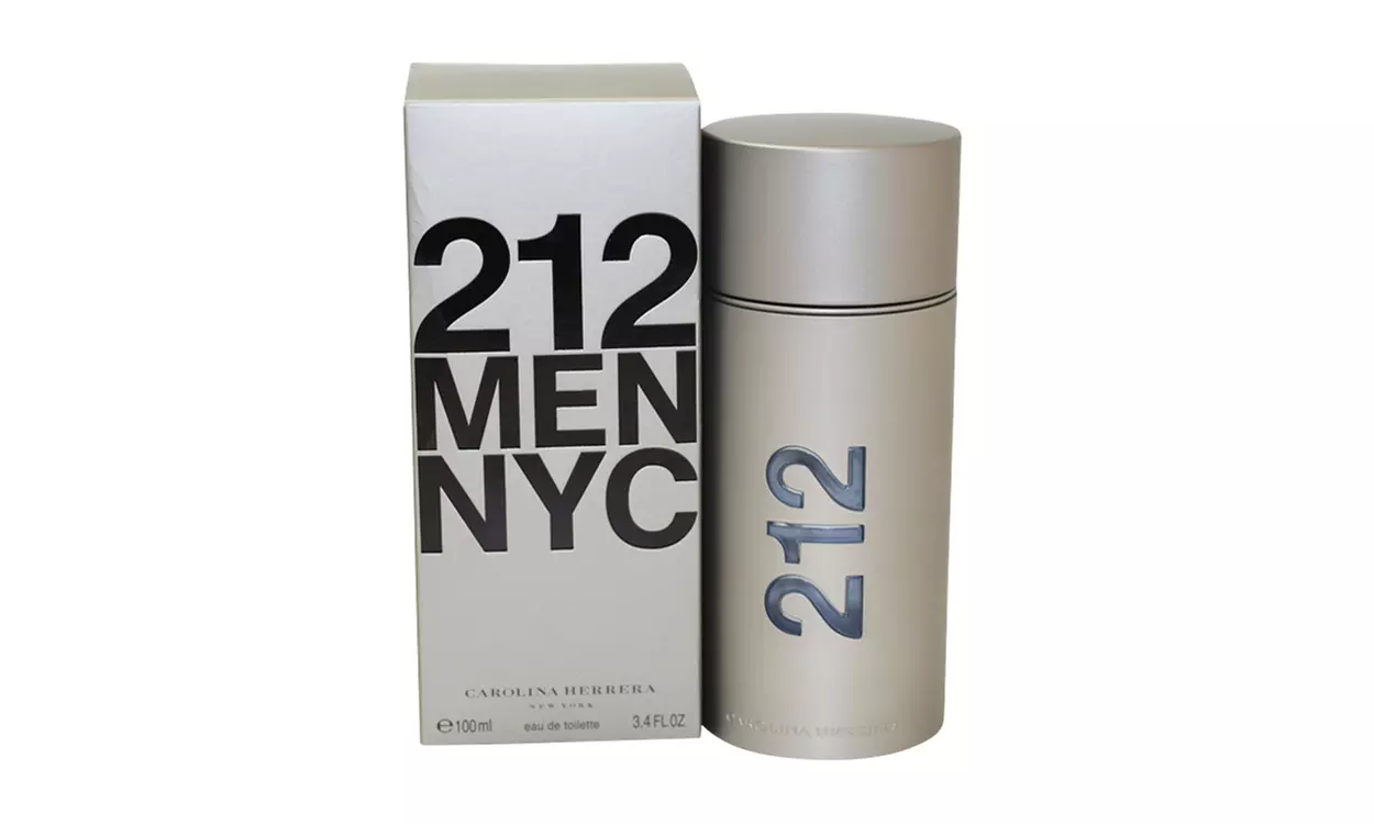 Carolina Herrera 212 Eau de Toilette for Men (1, 1.7, or 3.4 Fl. Oz.) - Second Medium