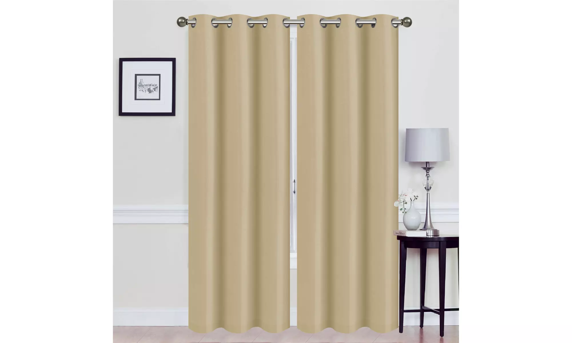Foam-Backed Blackout Grommet Panel Pair (63" and 84" Lengths)