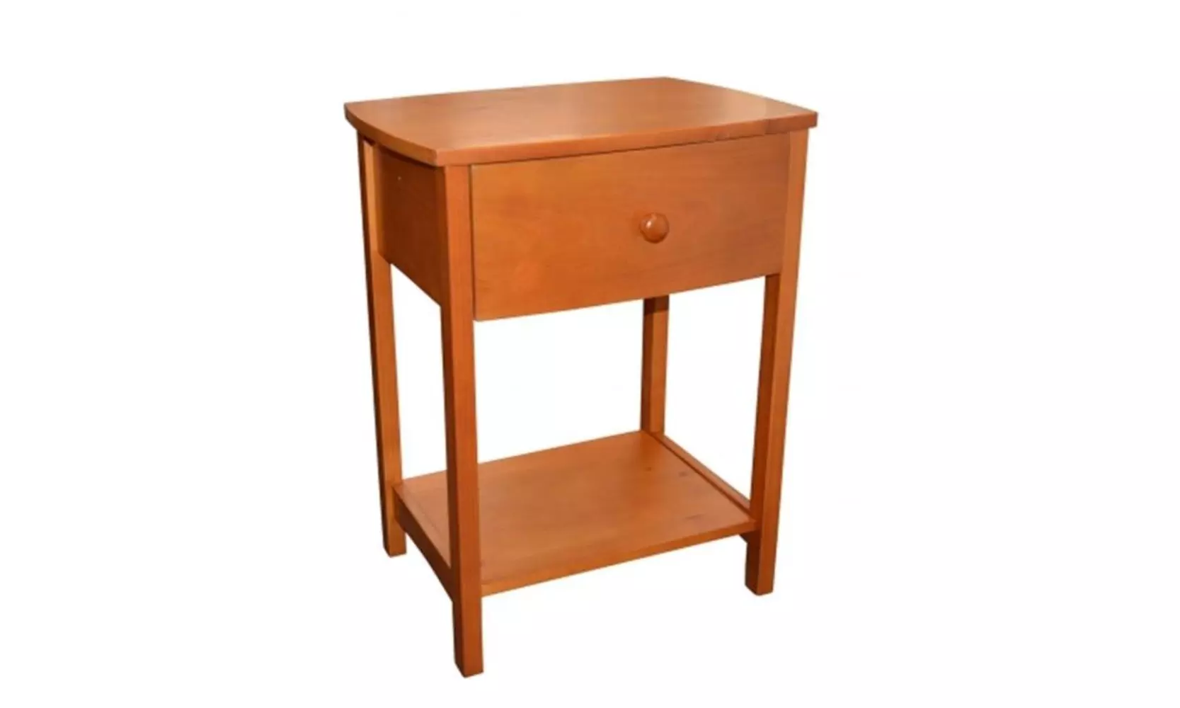 Mantua Manufacturing NSRO Rake Style Nightstand, Oak - Primary Image