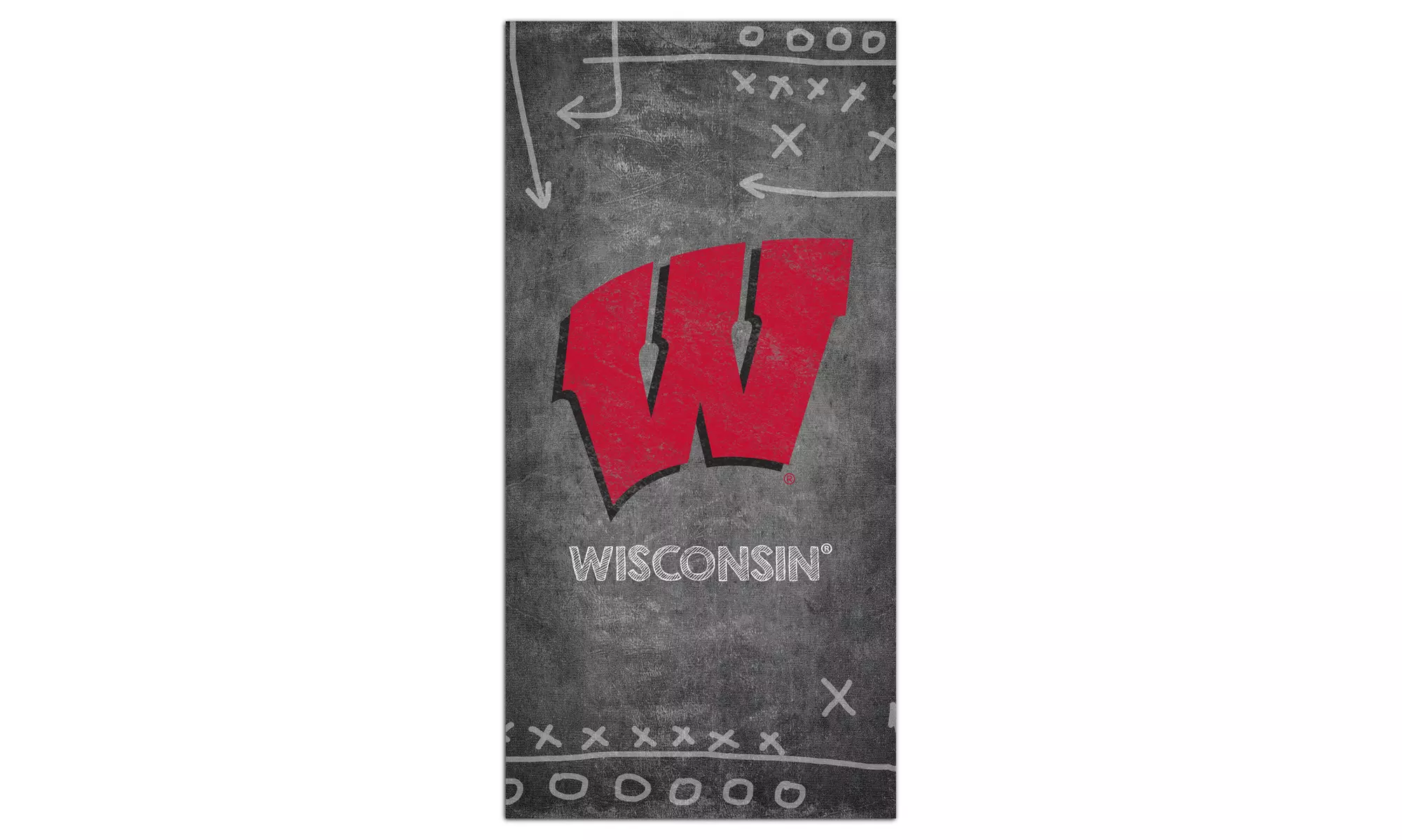 Fan Creations NCAA 6"x12" Chalk Playbook Home Sign - Second Medium