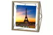 Geometric Metal Square Photo Frame With Frame 6×6Inch - Second Medium
