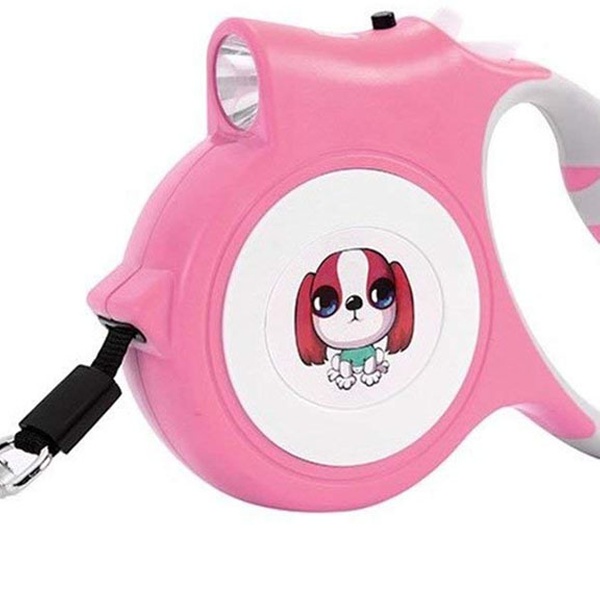 retractable dog leash holder