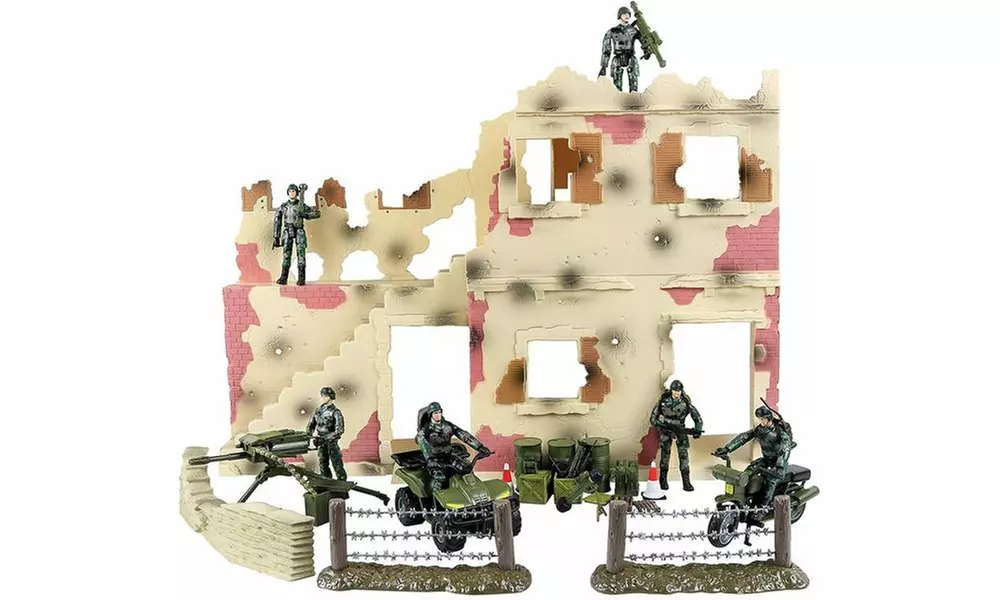 Click N' Play Urban Warfare Battlefield Military Play Set (44-Piece) - Primary Image