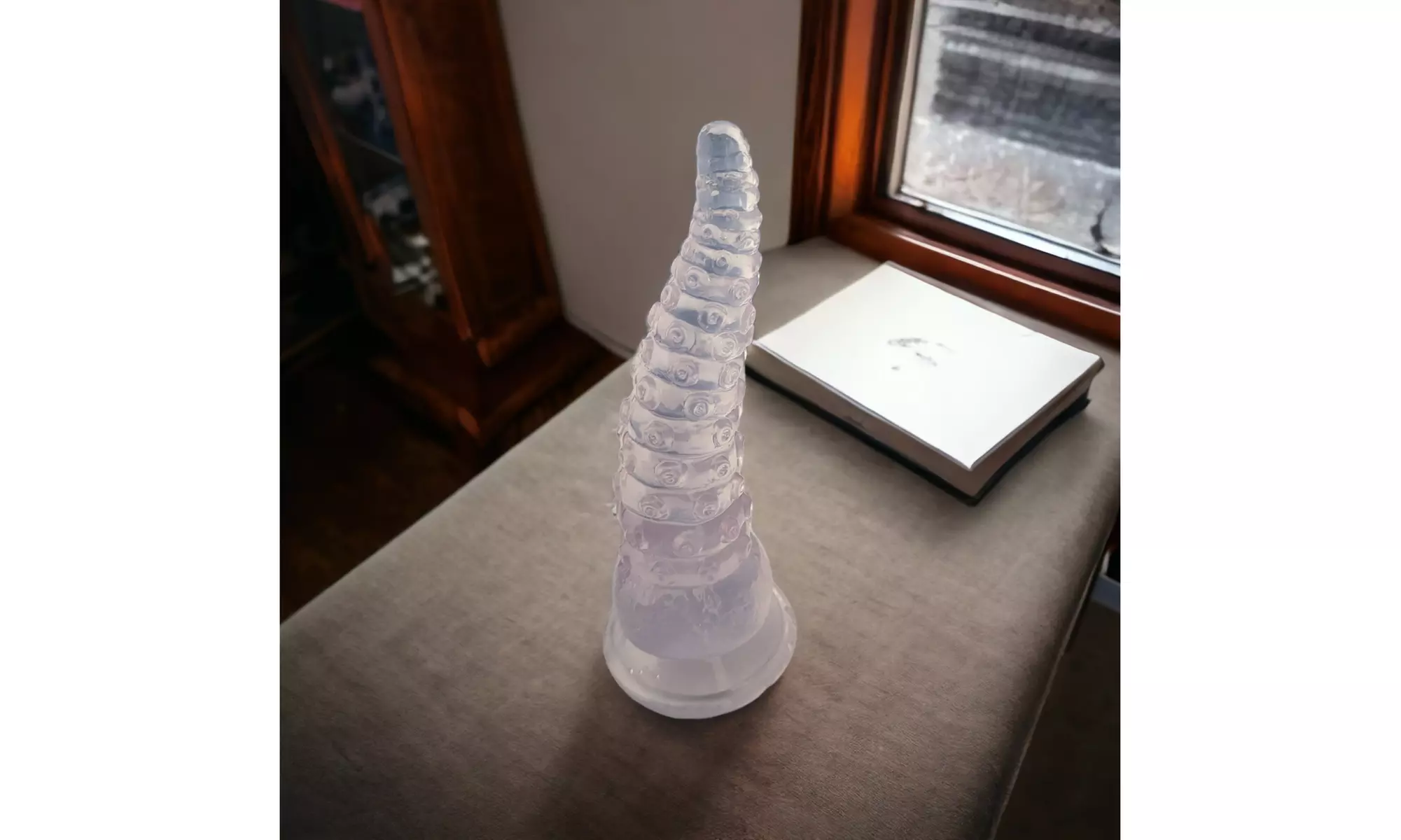 Tentacle Fantasy Suction Dildo Realistic Hands Free Dong Anal Plug Adult Sex Toy