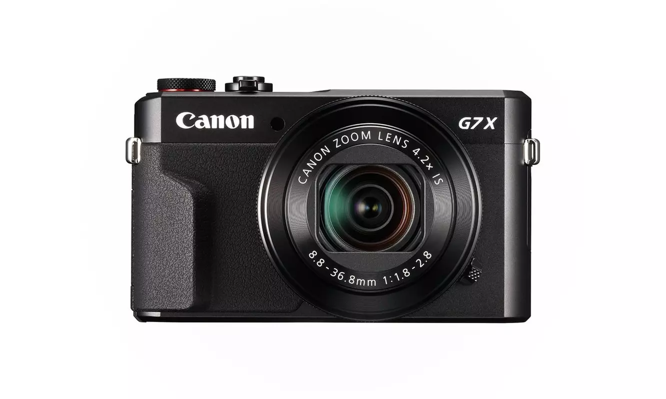 Canon PowerShot G7 X Mark II 20.1 MP Digital Camera (Black) - Primary Image
