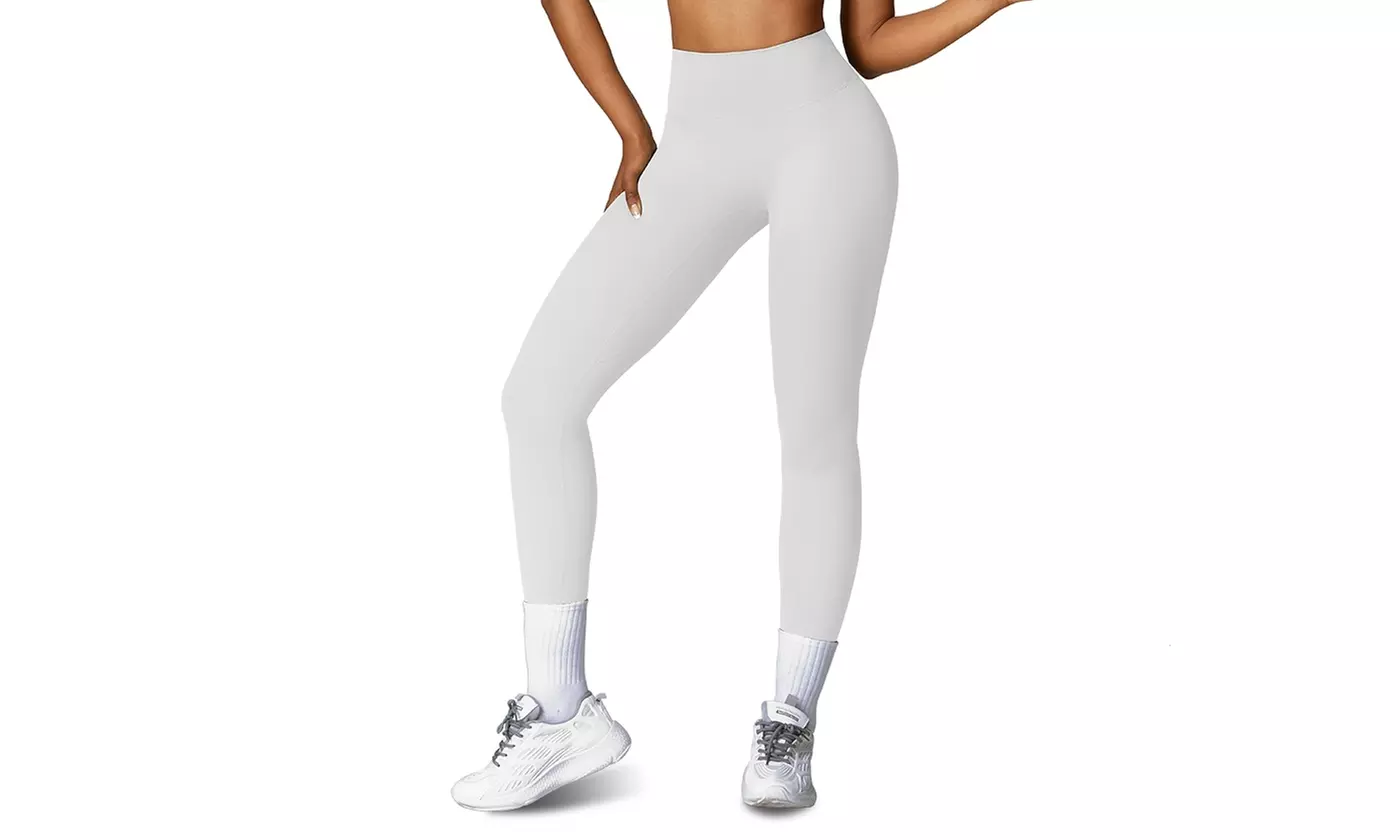 N'POLAR Women's High Waist Workout Leggings Tummy Control Compression Yoga Pants