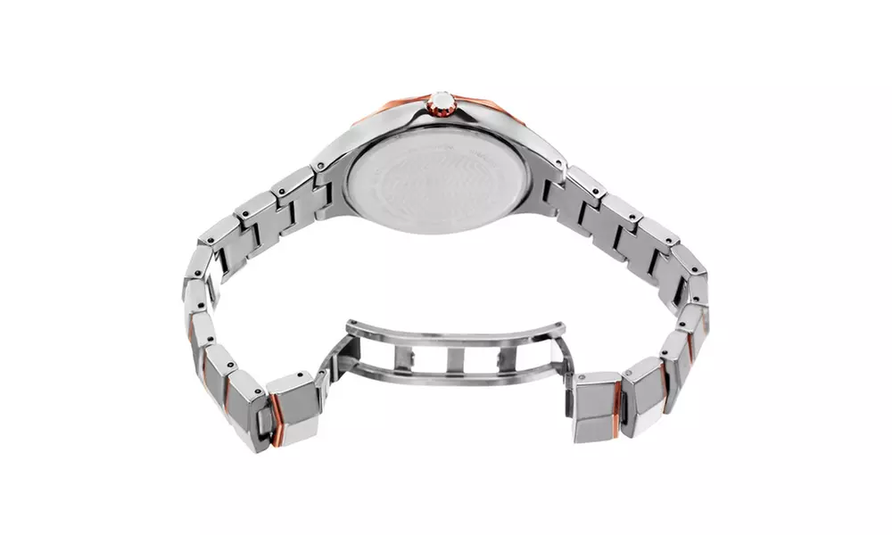 Akribos XXIV Women's Quartz Bracelet Watch With Crystals From Swarovski AKGP932