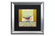 Rachel Paxton 'Small Bird 233' Matted Silver Framed Art - Second Medium