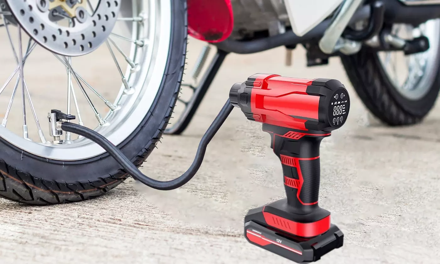 iMounTEK 12V 6000mAh 150PSI Cordless Air Pump Tire Inflator Air Compressor
