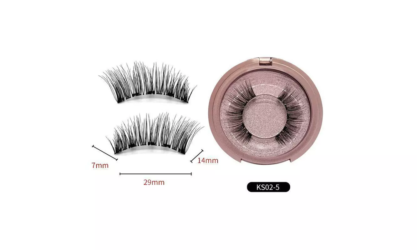 Magnetic Eyeliner Kit with Magnetic Eyelashes and Liquid Eyeliner, KS02-5 - Second Medium