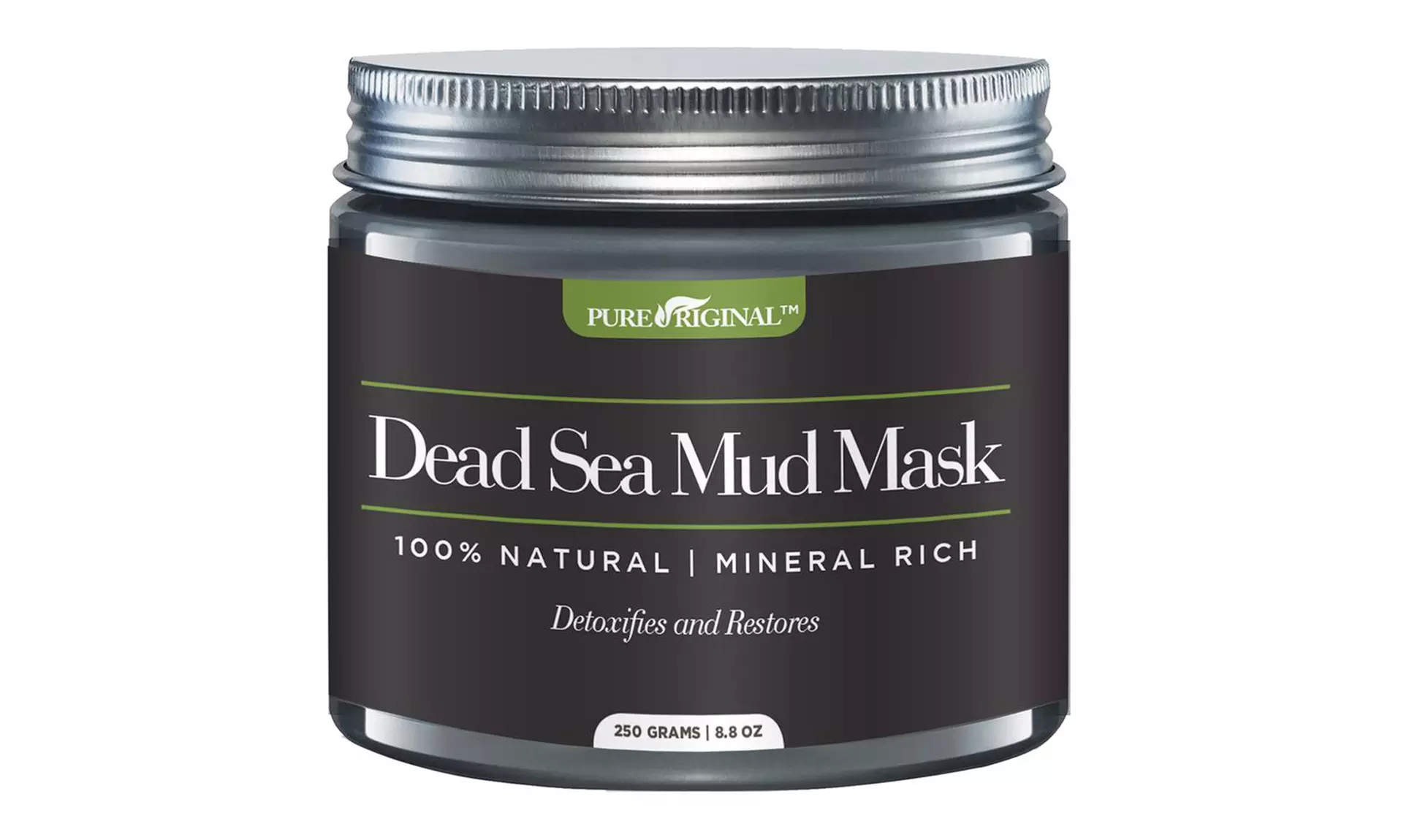 Pure Original Dead Sea Mud Mask for Face, Body, and Hair  - Second Medium