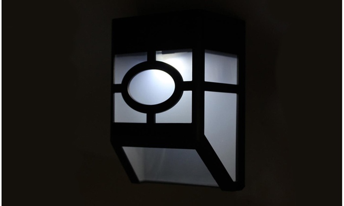 Outdoor Solar Patio Stairwell Balcony Deck Accent Lights Groupon Outdoor Solar Patio Stairwell Balcony Deck Accent Lights