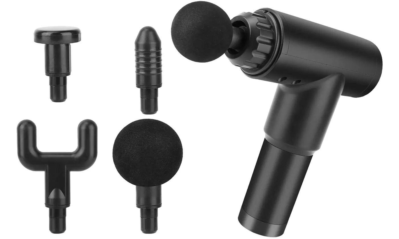 iMounTEK Percussion Massage Gun, Rechargeable, Deep Tissue Vibration, Handheld - Primary Image