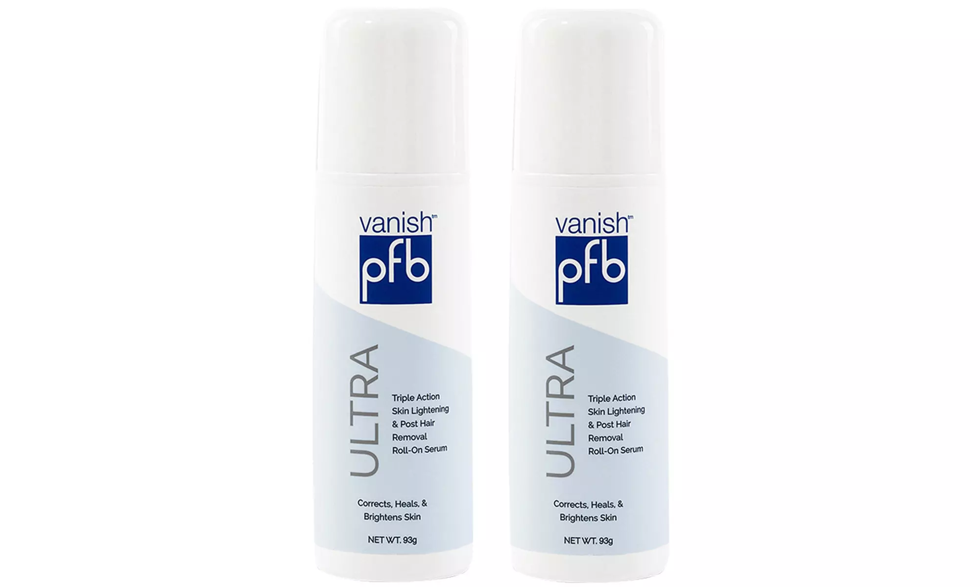 PFB ULTRA Triple Action Skin Lightening & Post Hair Removal Roll-On (2 Pack) - Primary Image