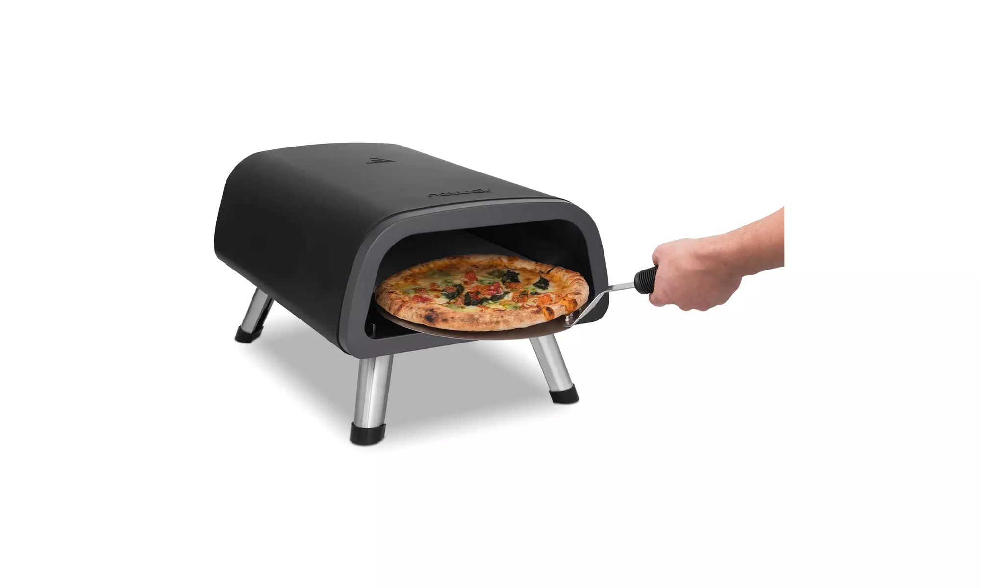 Newair 12" Portable Electric Indoor and Outdoor Pizza Oven with Accessory Kit 
